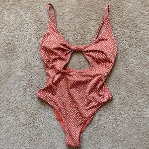 H&M | Polka Dot One Piece Swimsuit